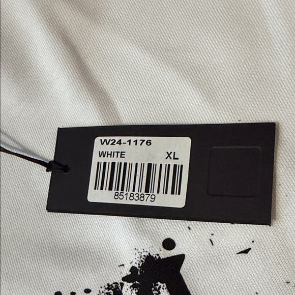 LP - SWEATSHIRT ONLY BELONG RHINESTONE WHITE ( RUNS SMALL ) Fits Large - Picture 8 of 15